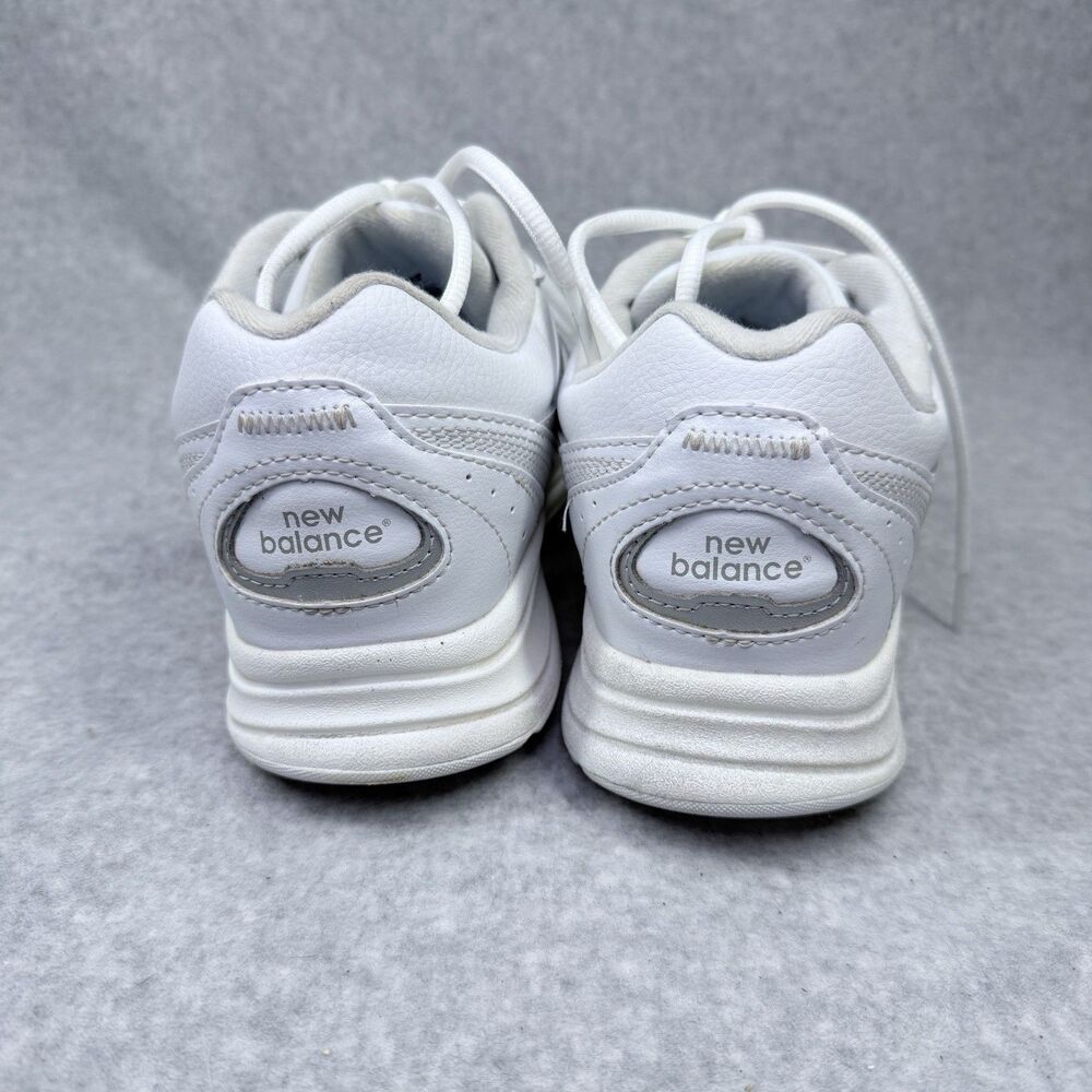 New Balance 577 Shoes Womens White Size 8.5 Lace‑Up Walking Tennis Lace Up - Picture 4 of 11